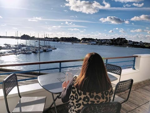 Étel - Duplex lumineux 4 pièces, 132 m², Wifi - FR-1-479-179 Apartment in Étel