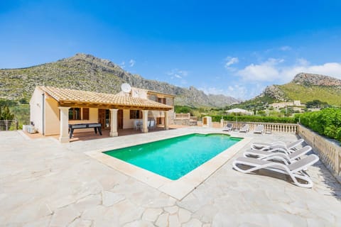 Property building, Living room, Swimming pool