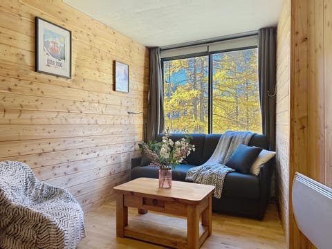 Bed, Night, Living room, Mountain view