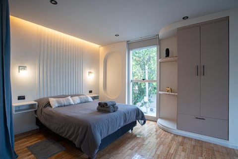 Bed, Photo of the whole room, Bedroom, wardrobe