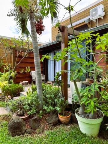 Property building, Garden