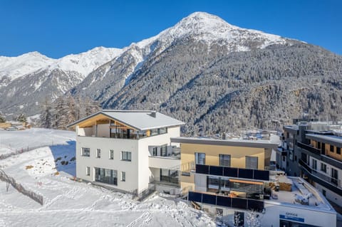Property building, Natural landscape, Winter, Mountain view