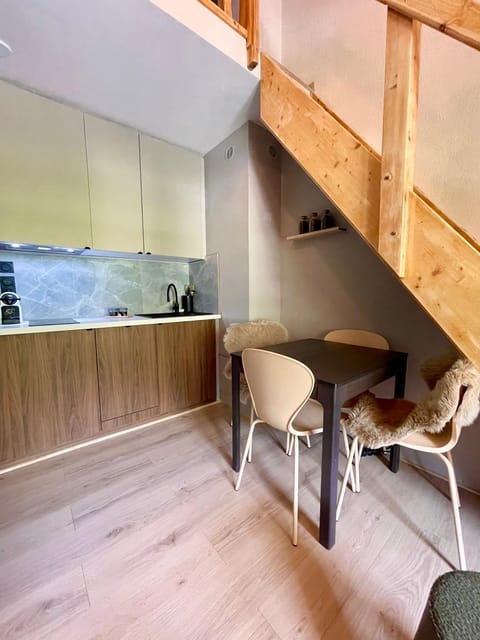 Duplex ski au pied La Foux d'Allos 4 à 6 Pers - parking privé Apartment in Allos