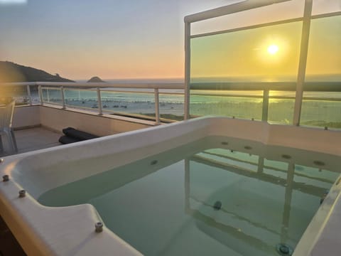 Hot Tub, Sunset