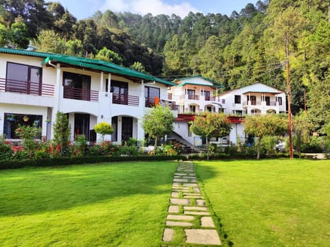 Property building, Spring, Natural landscape, Garden view, Mountain view