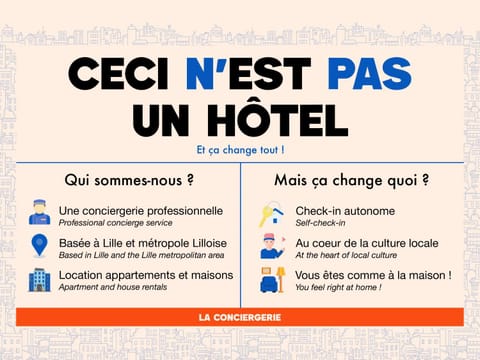 Appartement 2 chambres proche écoles et métro Apartment in Lille