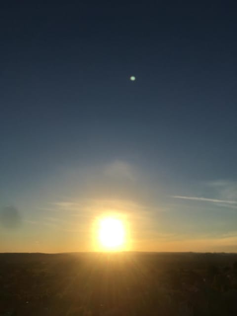 Natural landscape, Sunset