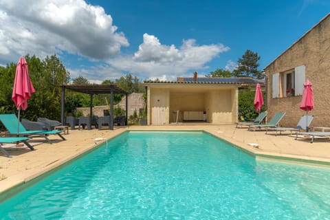 Property building, Living room, Swimming pool