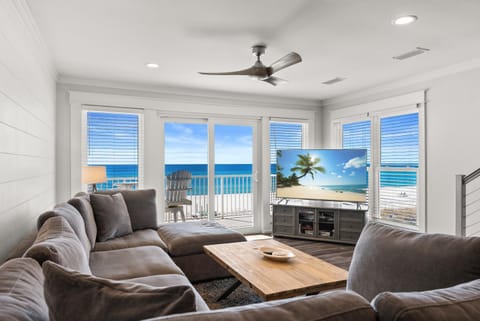 TV and multimedia, Balcony/Terrace, Living room, Beach, Sea view