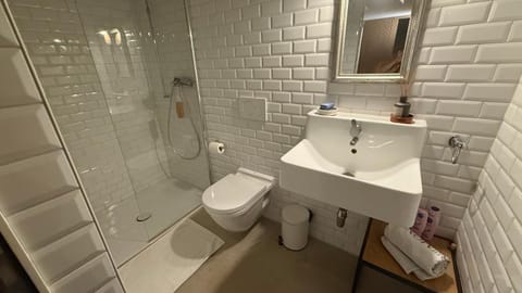 Shower, Toilet, towels