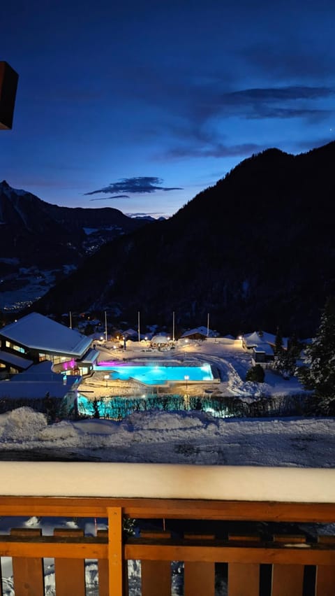 Night, Natural landscape, Mountain view