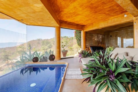 Patio, Natural landscape, View (from property/room), Balcony/Terrace, Mountain view, Pool view, Swimming pool