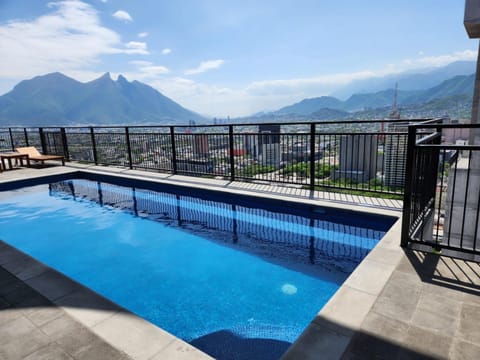 Day, Balcony/Terrace, Mountain view, Swimming pool, Swimming pool