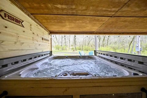 Diamond in the Ruff Hot Tub House in Oklahoma