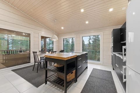 Kitchen or kitchenette, Dining area, Dinner