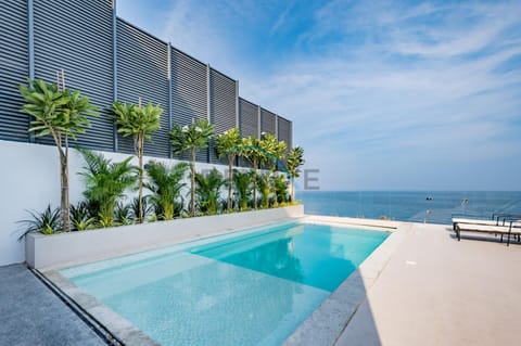 Pool view, Sea view, Swimming pool
