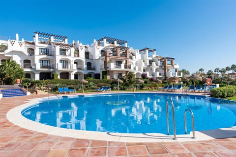 Property building, Pool view, Swimming pool
