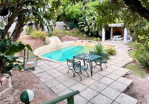 Patio, Natural landscape, Garden view, Swimming pool, Swimming pool