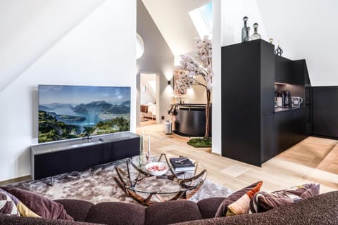 Bahnhofstrasse Designer Penthouse Private Rooftop Apartment in Zurich City