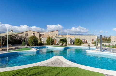 Property building, Living room, Swimming pool