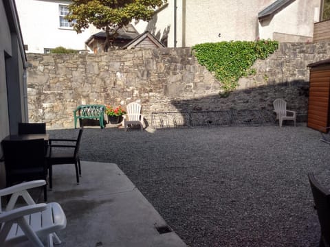 Property building, Patio