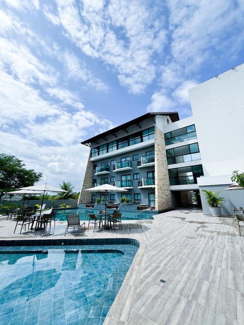 Property building, Pool view, Swimming pool