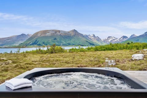 Lofoten luxury with seaview sauna and jacuzzi House in Lofoten
