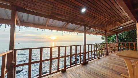 Balcony/Terrace, Sea view, Sunset