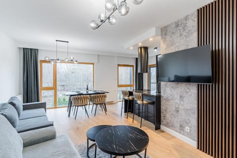 Kitchen or kitchenette, Living room