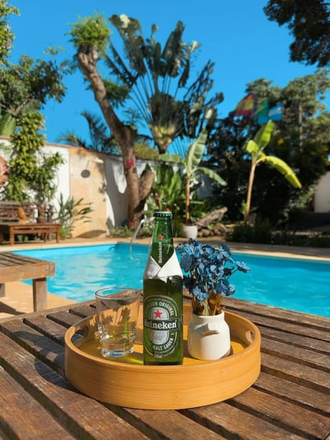 Day, Garden, Garden view, Landmark view, Pool view, Swimming pool, Drinks, Alcoholic drinks, sunbed