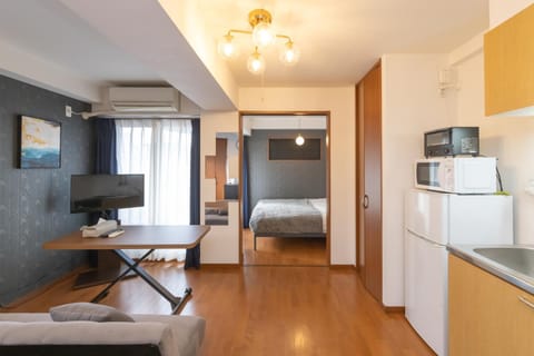 Living room, Photo of the whole room, air conditioner