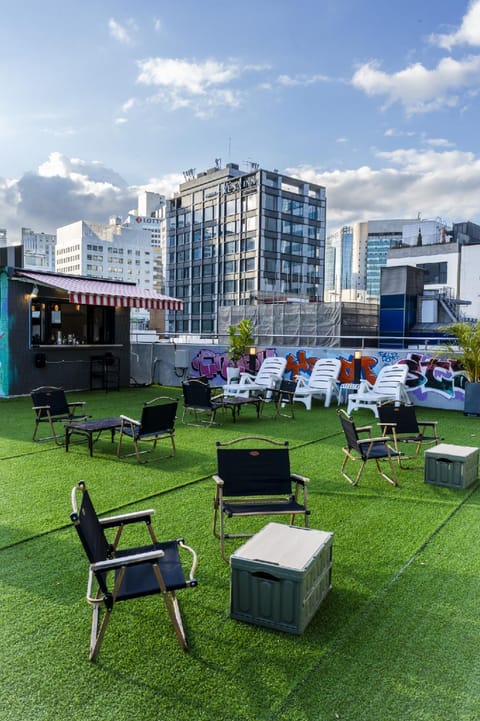Property building, Day, View (from property/room), Evening entertainment, sunbed