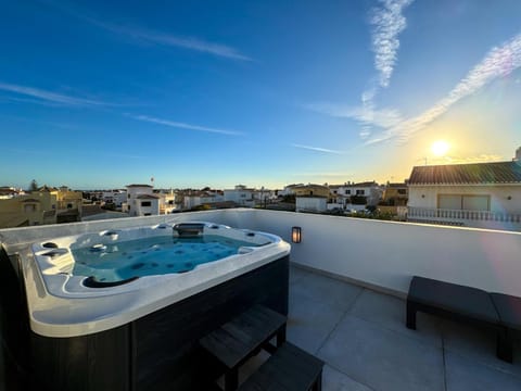 Hot Tub, Sunset