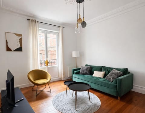 Le Havre Haussmannien - Balnéo, proche Centre-ville et Gare Apartment in Le Havre