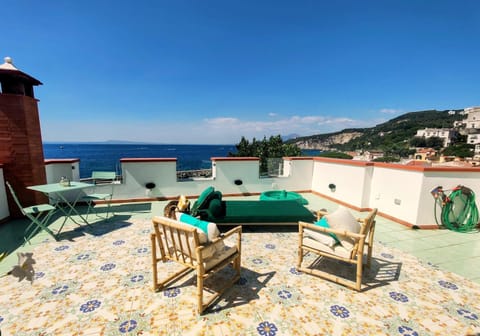 Patio, Natural landscape, View (from property/room), Balcony/Terrace, Balcony/Terrace, Living room, Sea view, sunbed