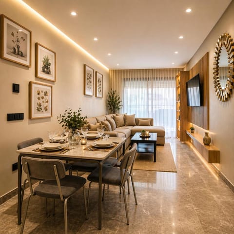 Living room, Dining area