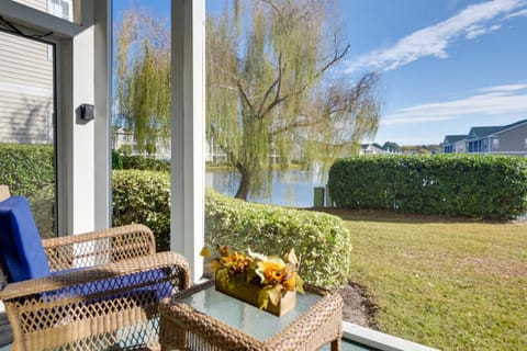Pond Views and Community Perks Sunset Beach Condo! Apartment in Sunset Beach
