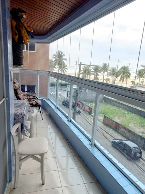 View (from property/room), Balcony/Terrace, Seating area, Beach