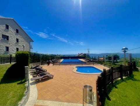 Natural landscape, Swimming pool, sunbed