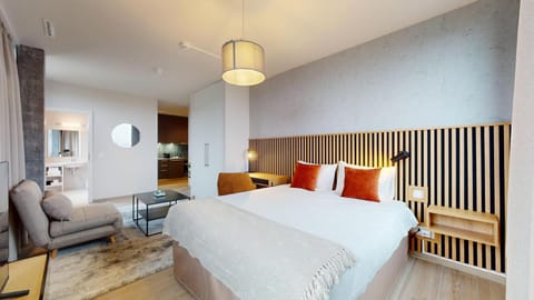 Living room, Bedroom