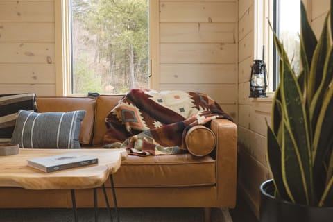 Sage House at Camp Greenwood Vermont with Sauna House in Chester