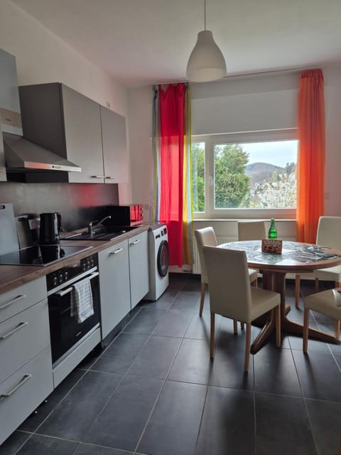 Dining area, dishwasher, stove
