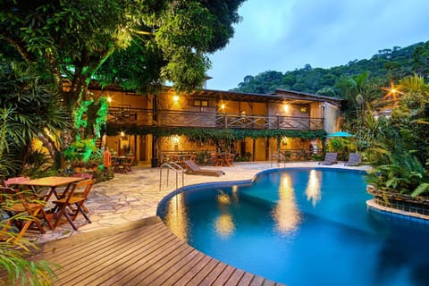 Swimming pool, Swimming pool, Sunset
