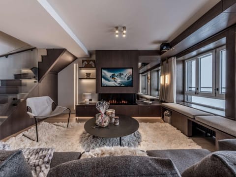 Appartement ski aux pieds à Courchevel avec cheminée, parking, Wi-Fi pour 9 personnes - FR-1-631-222 Apartment in Saint-Bon-Tarentaise