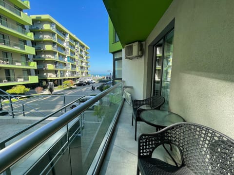 Day, View (from property/room), Balcony/Terrace, Seating area, Sea view