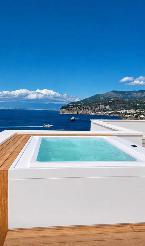 Day, Natural landscape, Mountain view, Pool view, Sea view, Swimming pool