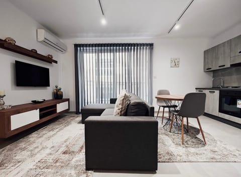 TV and multimedia, Kitchen or kitchenette, Living room, Seating area, Dining area, air conditioner