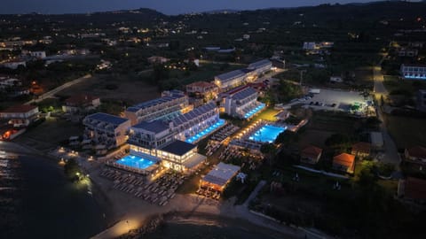 Night, Bird's eye view, City view, Sea view, Swimming pool
