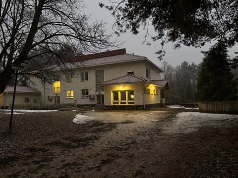 Property building, Spring, Night