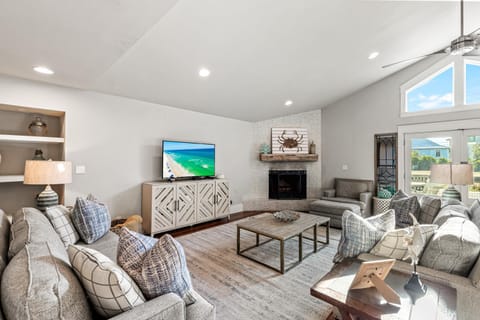 Pool On 30A Gulf Views Balconies Luxury House in Seacrest